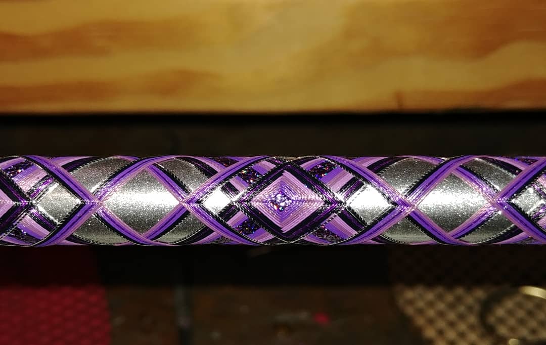 9' jig rod=love the green / purple combo  Custom rods, Custom fishing rods,  Custom wraps
